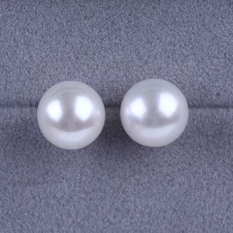 Almost Flawless 8.5mm Edison Stud Earrings shop name