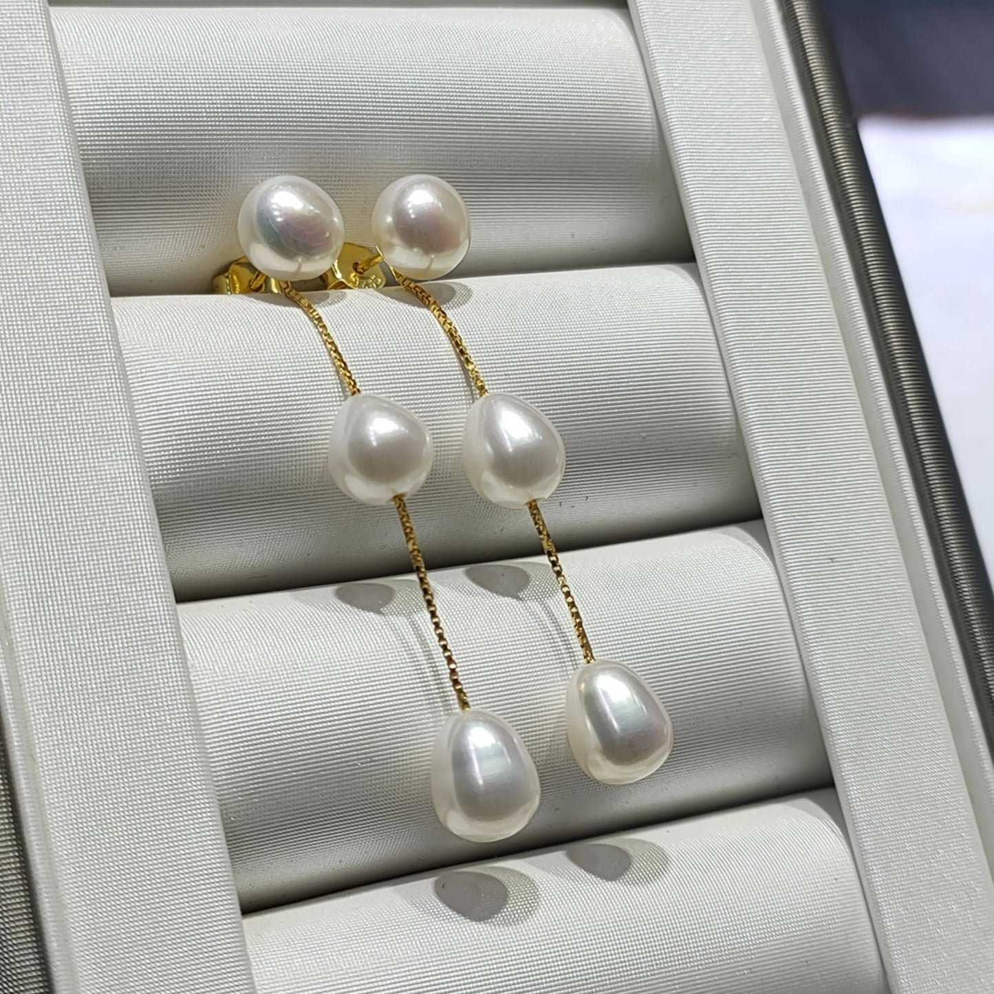 MultiWear Pearl Drop Tassel Earrings shop name