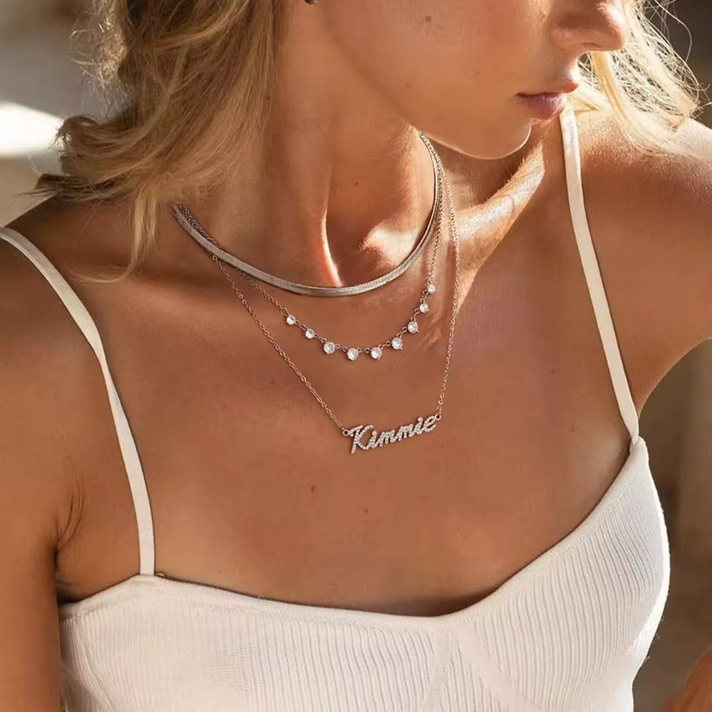 Personalised name necklace for Her shop name