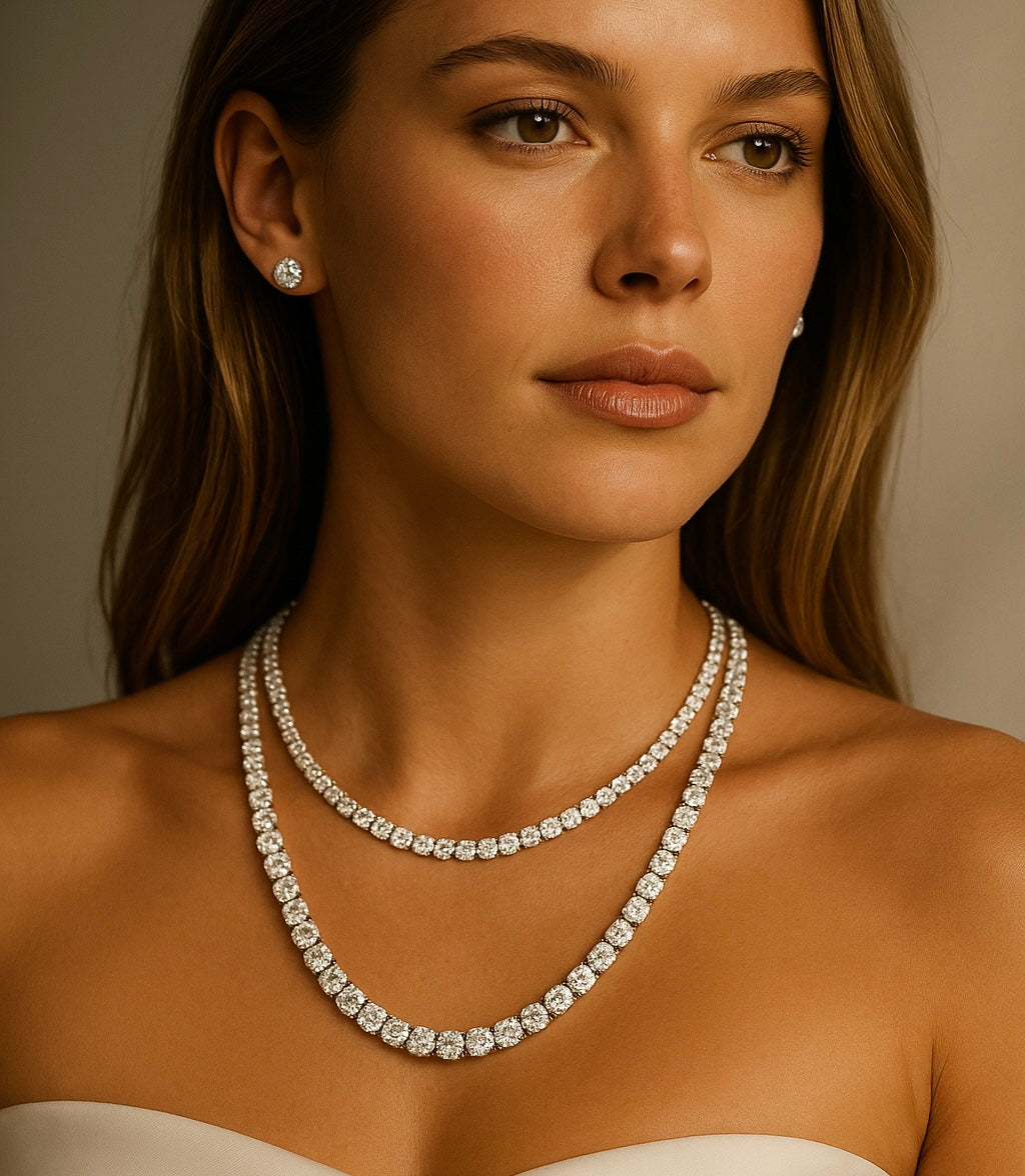 Brilliant Timeless Tennis Necklaces shop name