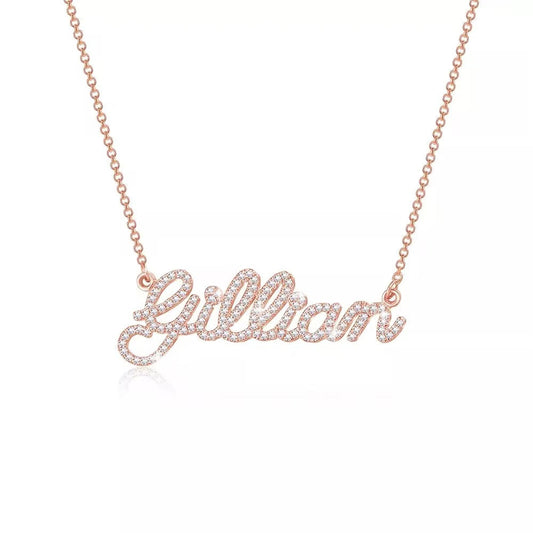 Personalised name necklace for Her shop name