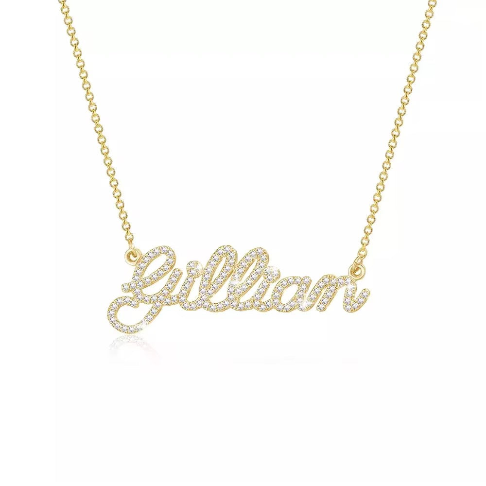 Personalised name necklace for Her shop name