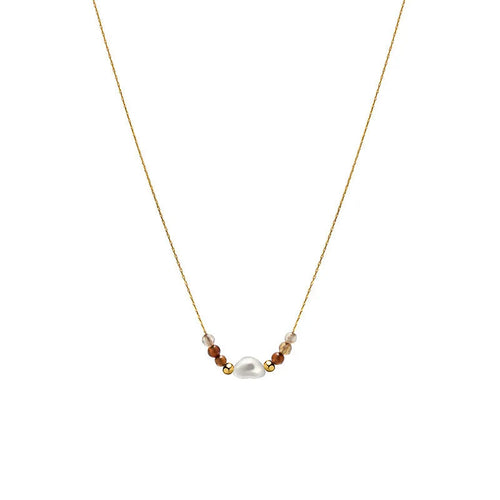 Explosive Bundle Natural Pearl Dainty Necklaces shop name