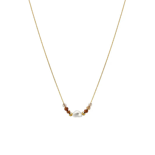 Explosive Bundle Natural Pearl Dainty Necklaces shop name