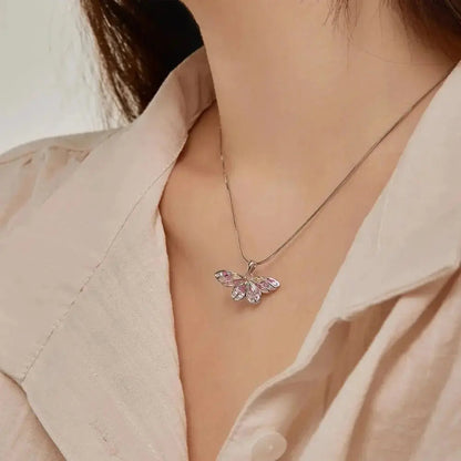 Butterfly - Colour PoP Snake Chain Necklace shop name