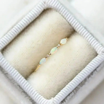 Centre Opal Gold Ring shop name