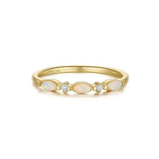 Centre Opal Gold Ring shop name
