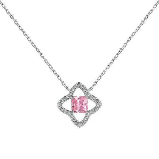 Four Leaf Hollow Clover Lucky Set - Pink shop name