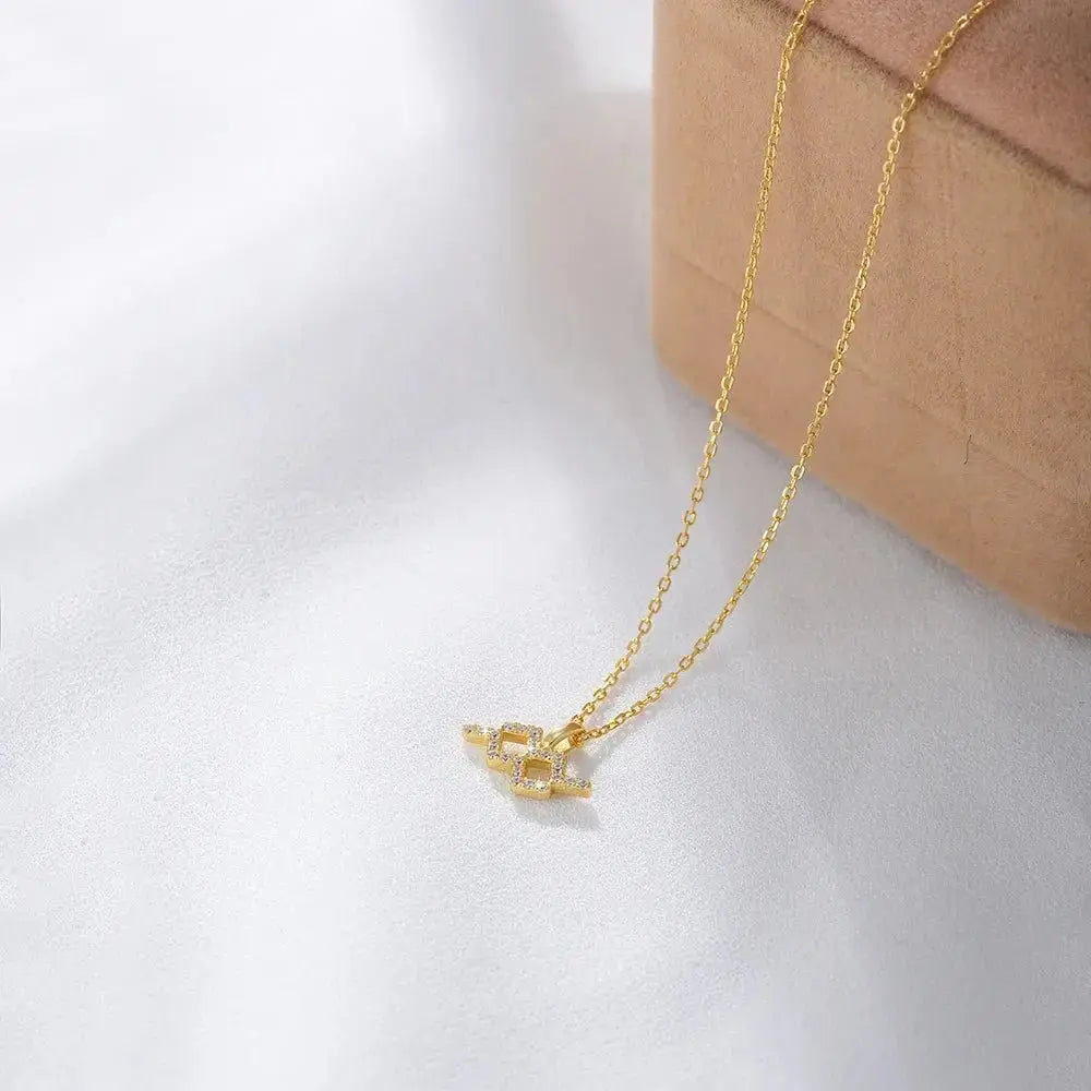 Gold Zodiac Necklace shop name