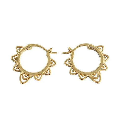 Hollow Boho Hoop Earrings shop name