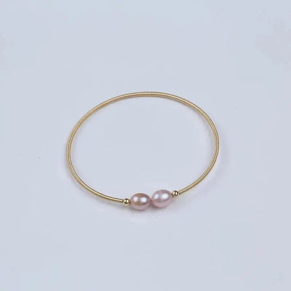 Hot Sale Natural Freshwater Pearl Adjustable Bangles shop name