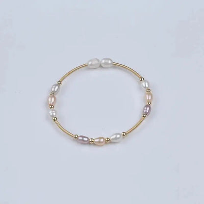 Hot Sale Natural Freshwater Pearl Adjustable Bangles shop name