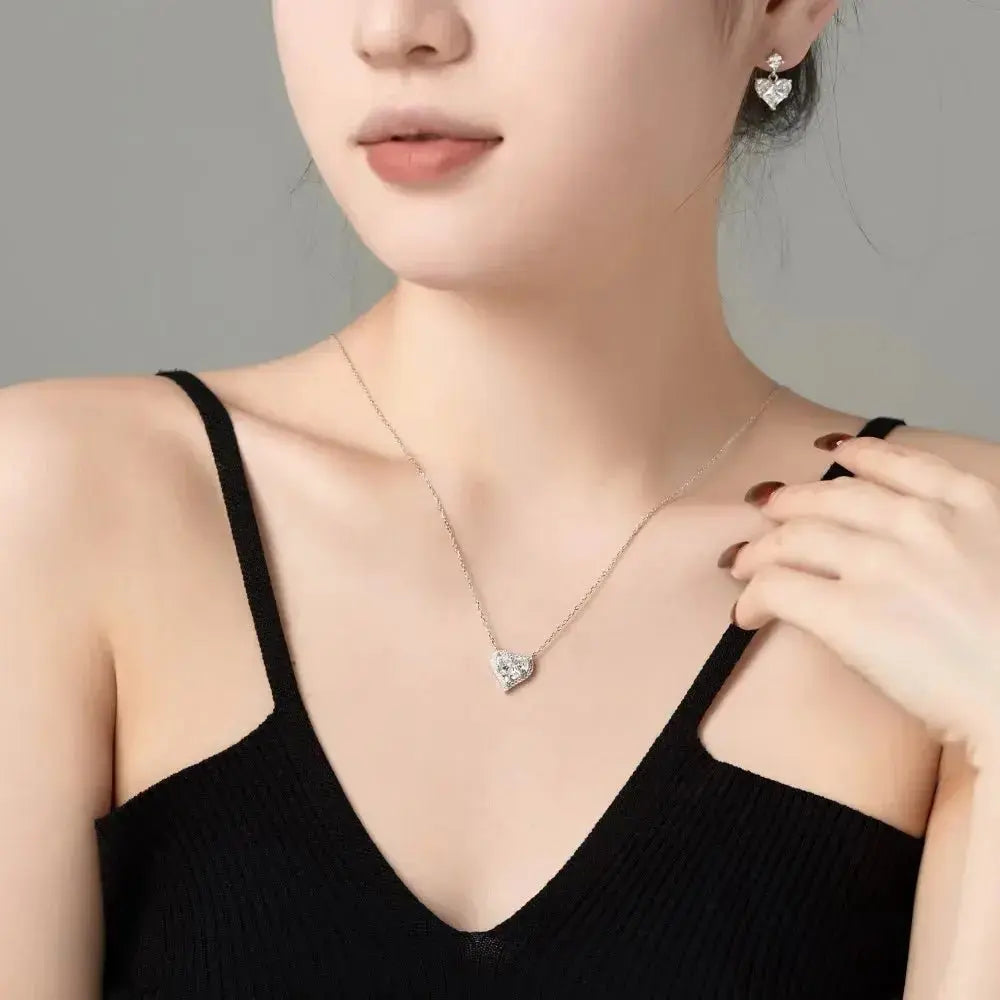Love Heart Necklace 339 Lumeni Jewellery
