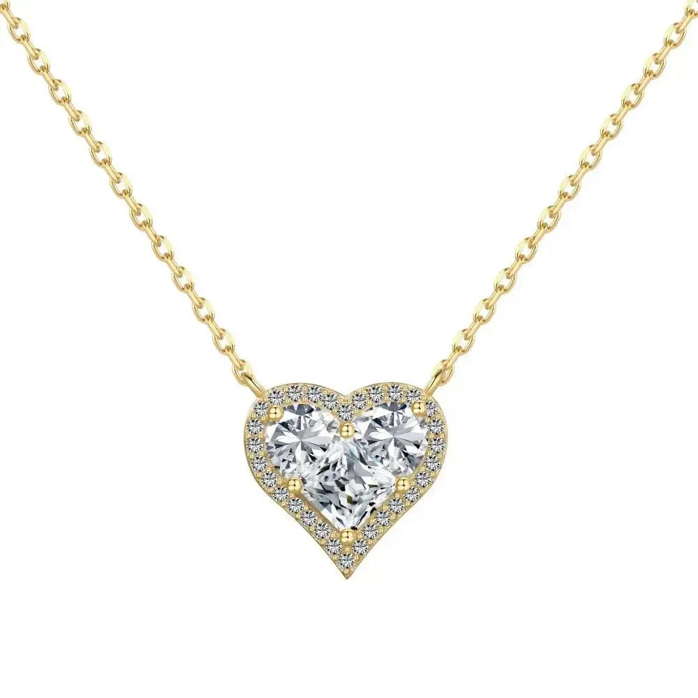 Love Heart Necklace 339 Lumeni Jewellery