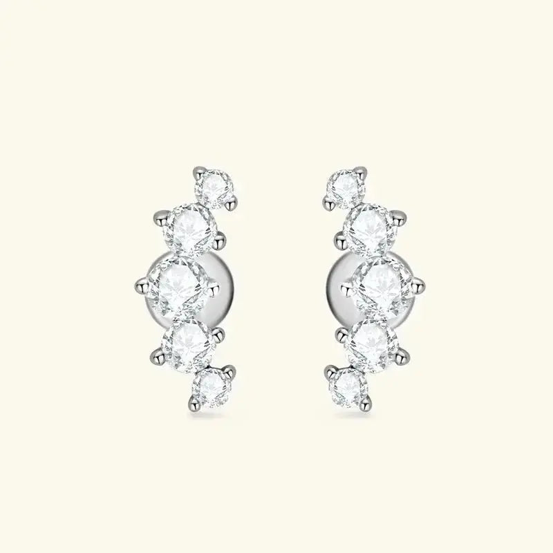 Moissanite Diamond Earrings Stud Climbers shop name