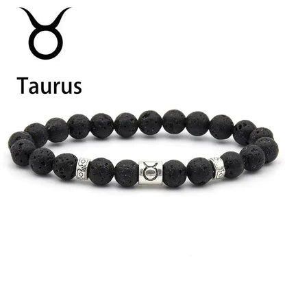 Natural Stone Zodiac Bracelet shop name
