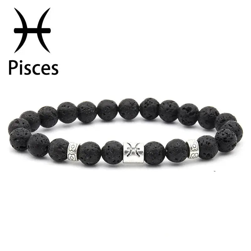 Natural Stone Zodiac Bracelet shop name
