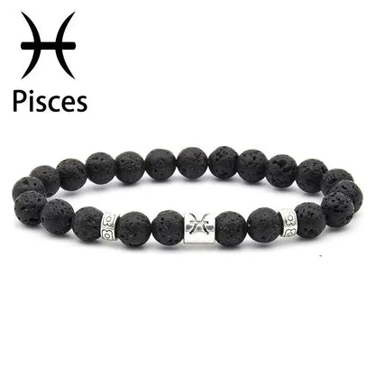 Natural Stone Zodiac Bracelet shop name