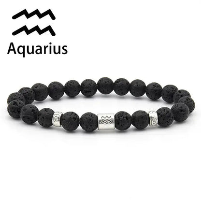 Natural Stone Zodiac Bracelet shop name