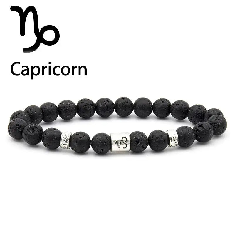 Natural Stone Zodiac Bracelet shop name