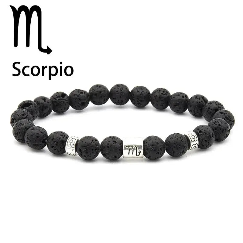 Natural Stone Zodiac Bracelet shop name