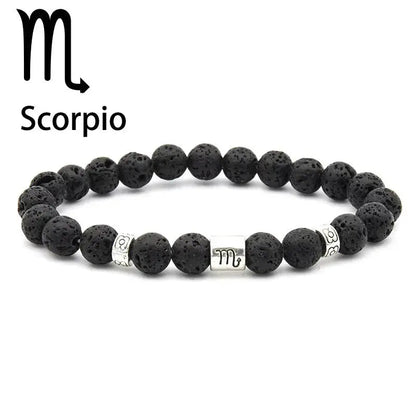 Natural Stone Zodiac Bracelet shop name