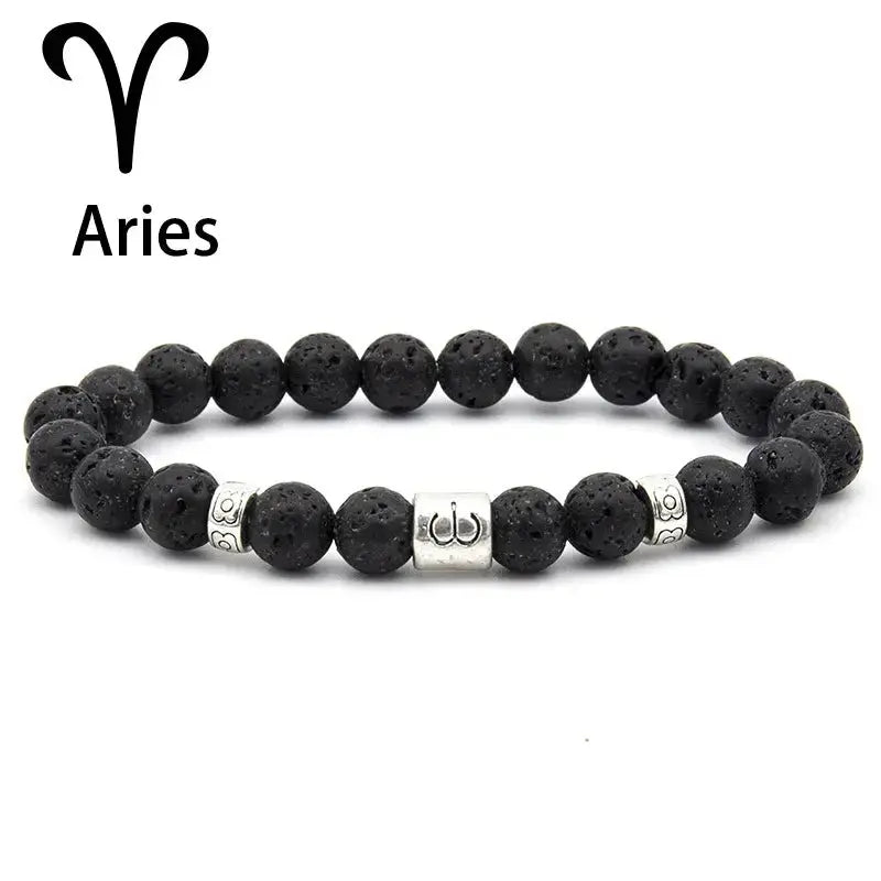 Natural Stone Zodiac Bracelet shop name