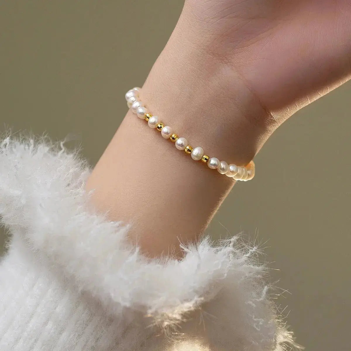 Pearl Road Gold Bracelet (small) 334 Lumeni Jewellery