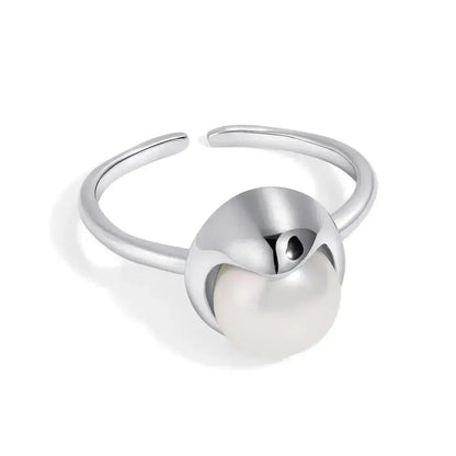 Pod Pearl Ring Adjustable
