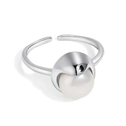 Pod Pearl Ring Adjustable