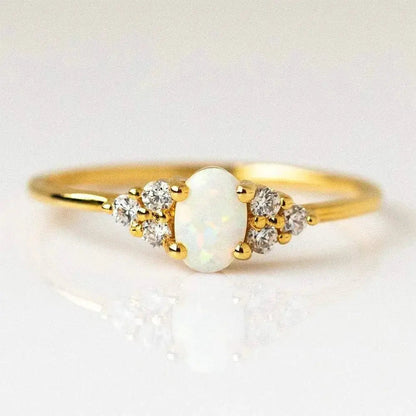 Queen Opal Eye Gold Ring shop name