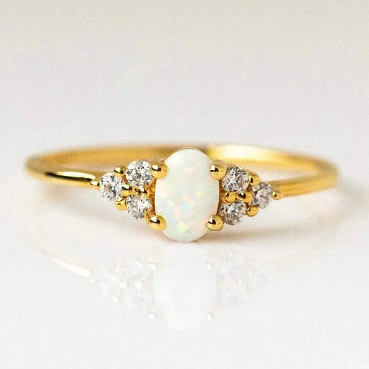 Queen Opal Eye Gold Ring shop name