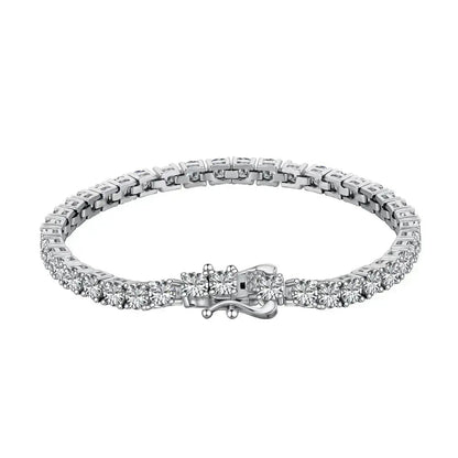 Round Cut 4mm Tennis Bracelet shop name