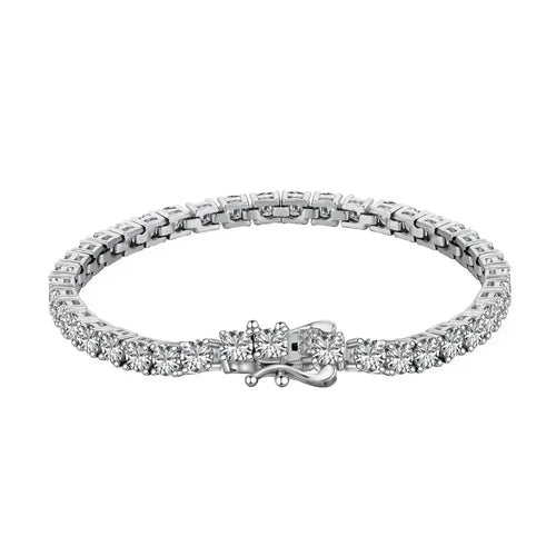 Round Cut 4mm Tennis Bracelet shop name