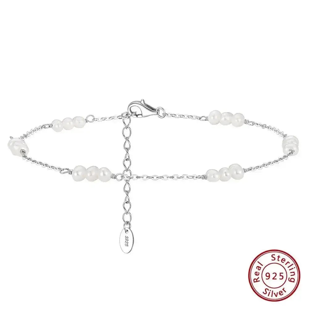 Summer Dainty Pearl Anklet shop name