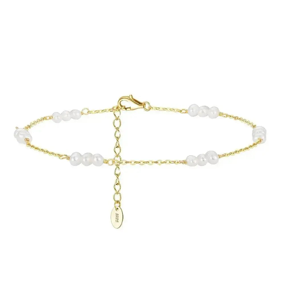 Summer Dainty Pearl Anklet shop name